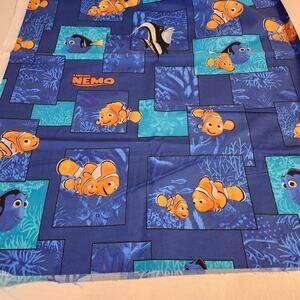 Disney/Pixar Finding Nemo Vintage Patch Cotton Fabric 44" x 58" Springs Ind.
